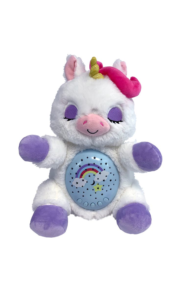 Happpy Nappers Lullabrites Lullabrites Sweet Dreams Unicorn Animal Plush, Main, color, Multicolored
