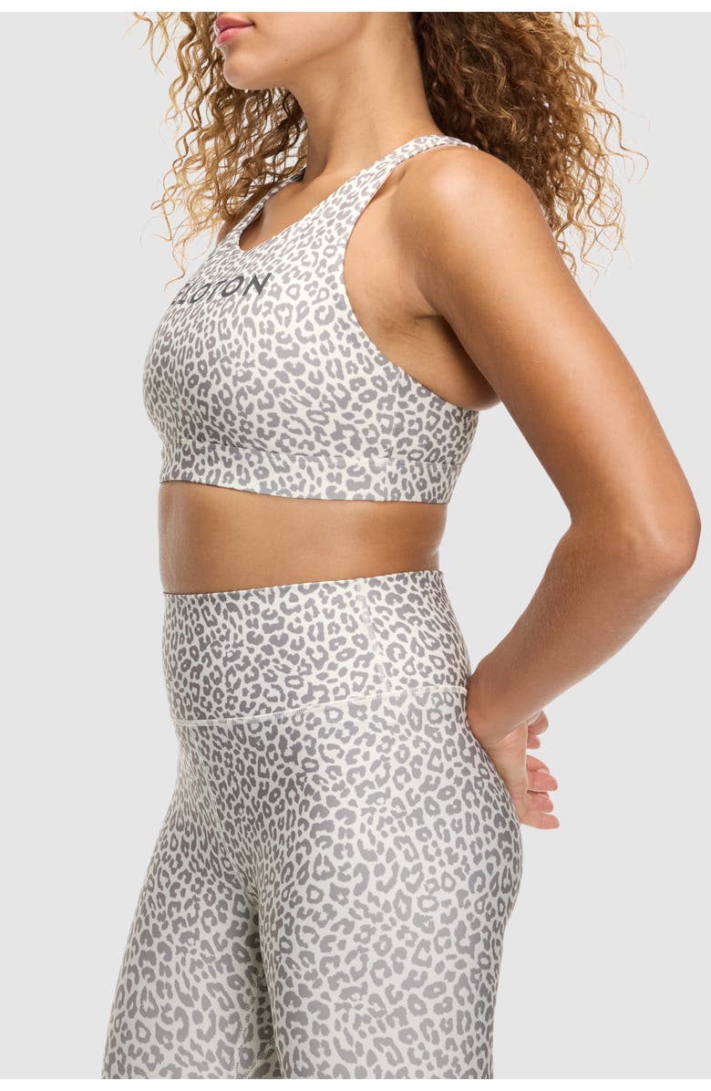 Peloton Cadent V Strap Bra - Print, Alternate, color, 2 Tone Animal