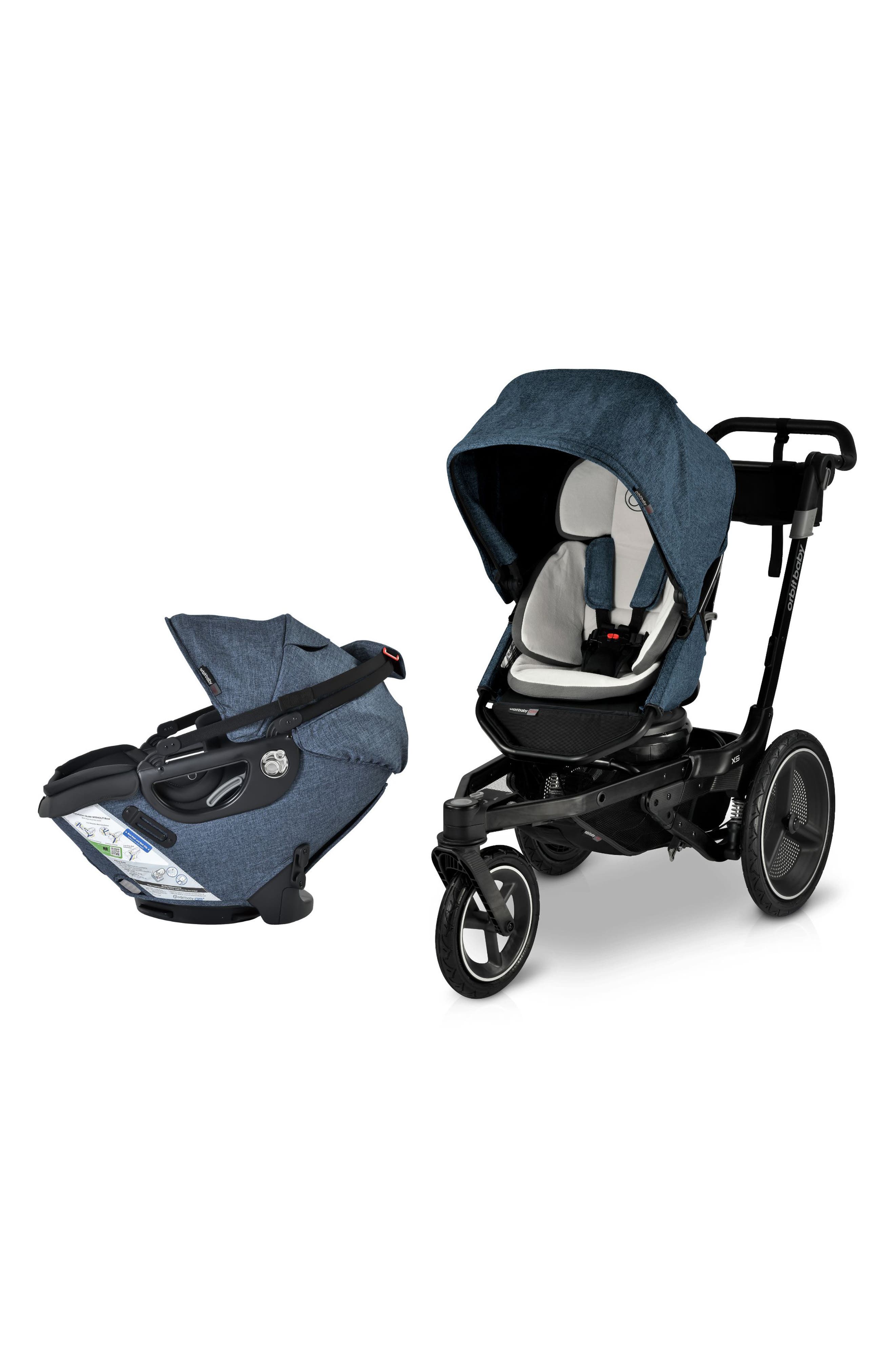 MELANGE NAVY/ BLACK