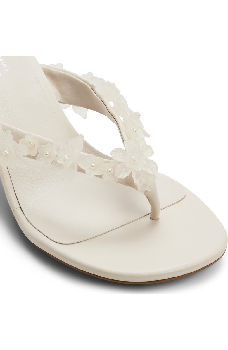 Call It Spring By Aldo Meadow Floral Kitten Heel Flip Flop, Alternate, color, Ice