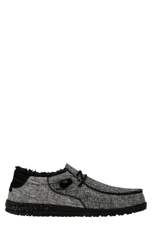 Hey Dude Wally Stretch Lace-up Shoe In Animal Print