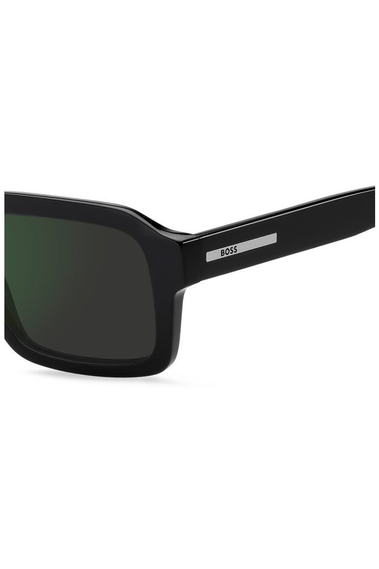 1984/S 54mm Rectangular Sunglasses, Alternate, color, BLACK/ GYHC GNSP AR