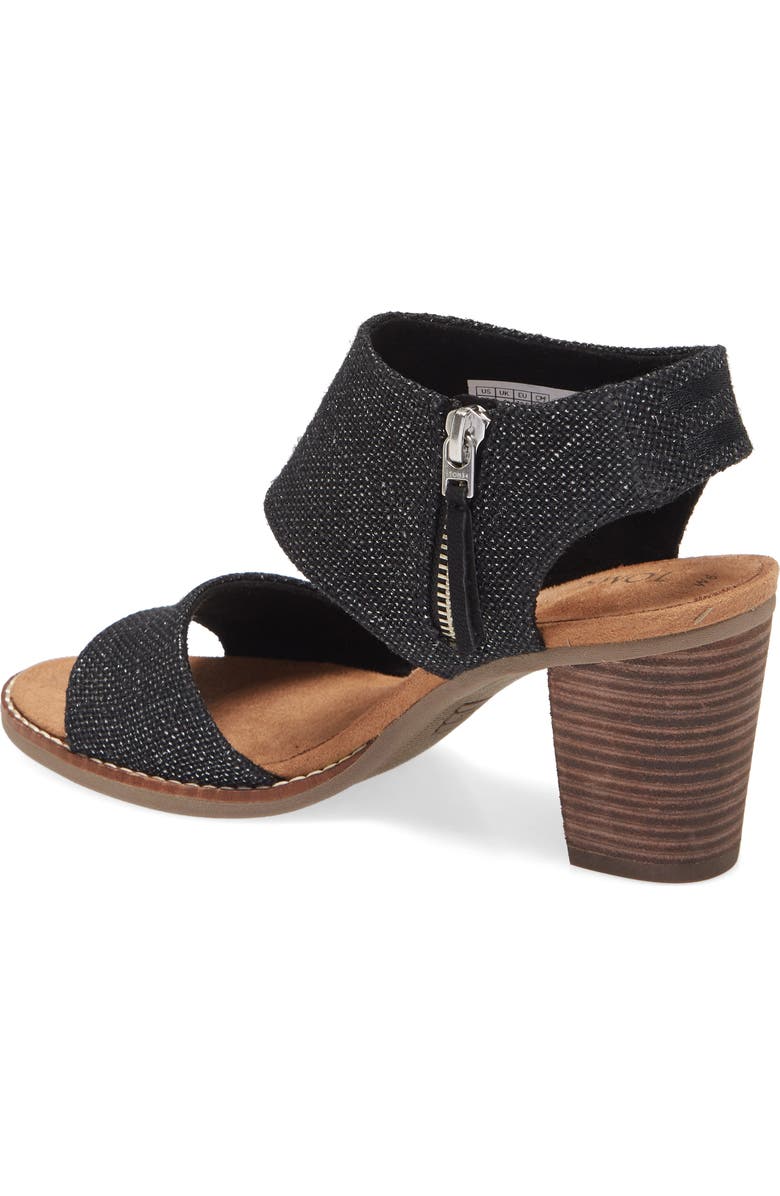TOMS Majorca Block Heel Sandal, Alternate, color,