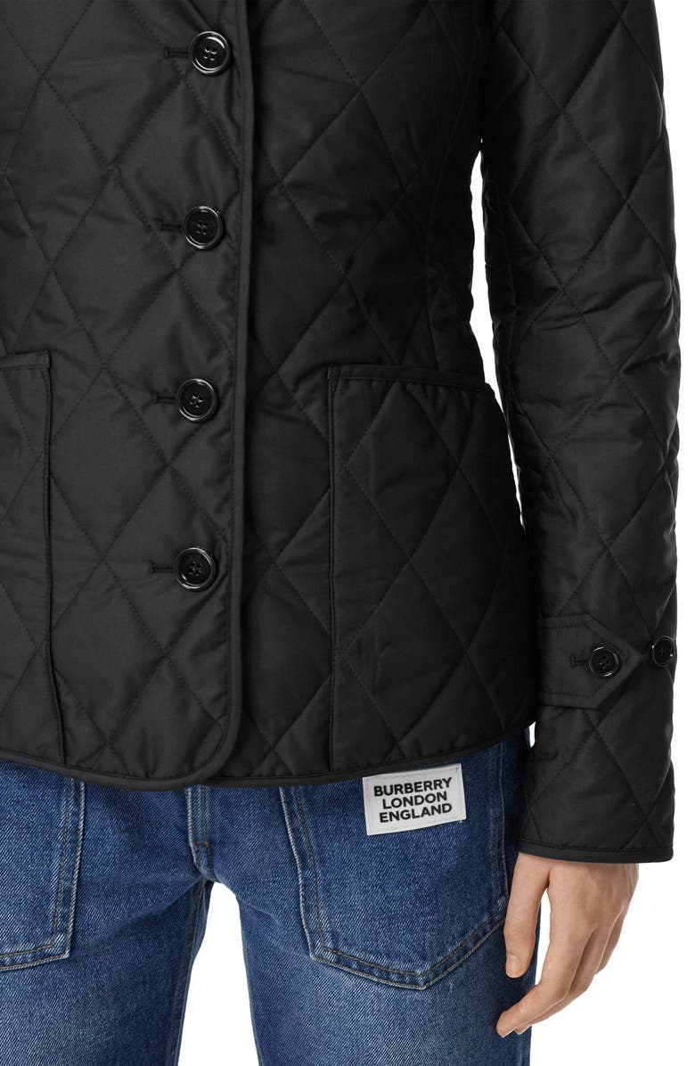 Burberry Fernleigh Thermoregulated Diamond Quilted Jacket, Alternate, color, 