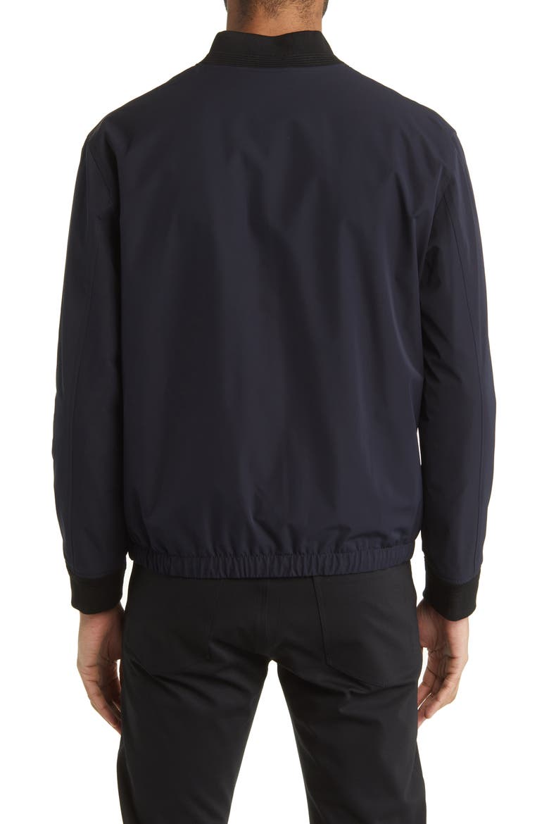 City Foundation Tech Water Resistant Twill Bomber Jacket, Alternate, color, BALTIC - XHX