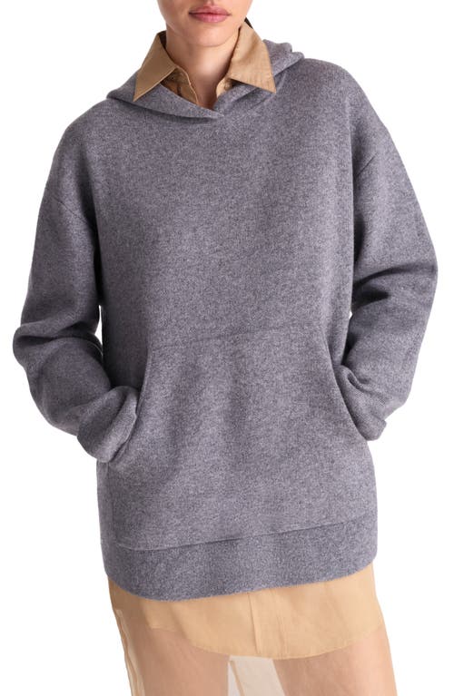 Twp Cashmere Hoodie In Medium Heather Grey