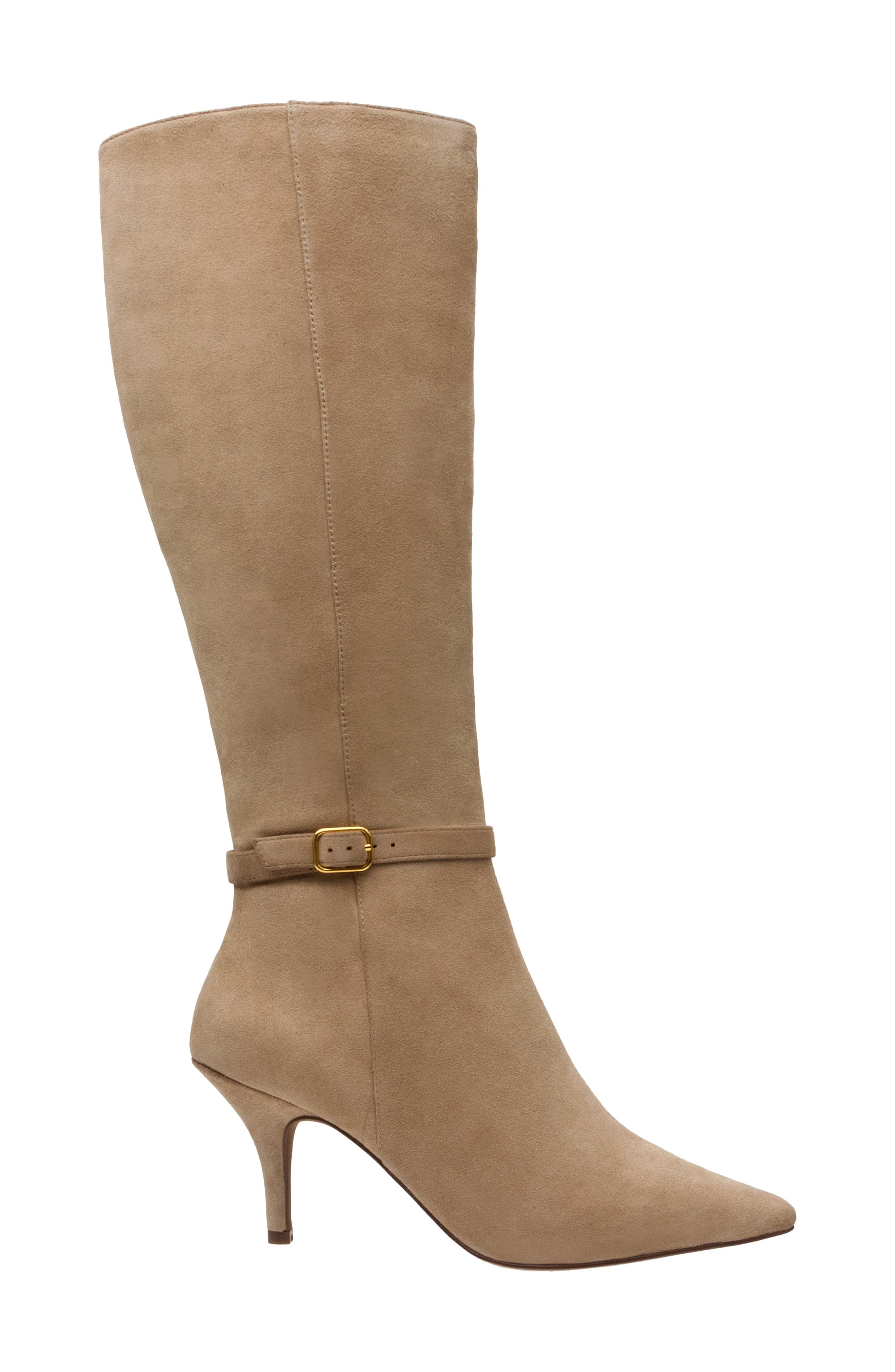 Linea Paolo Parson Tall Boot, Alternate, color, Fawn