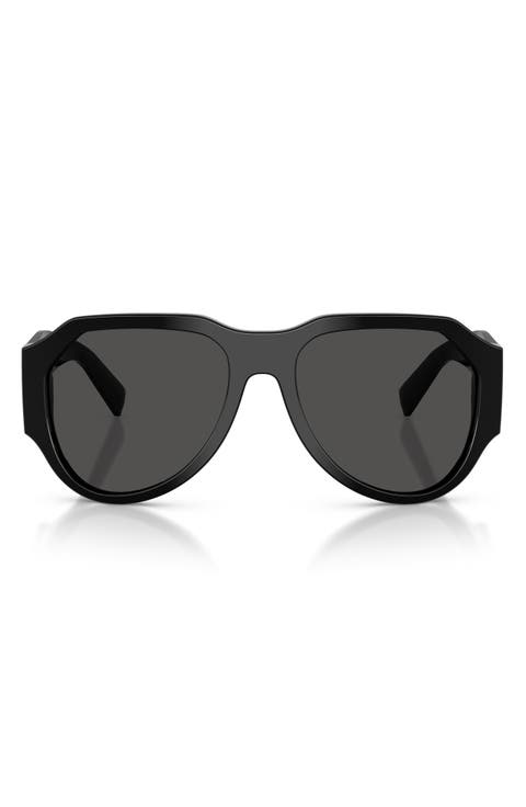 58mm Pilot Sunglasses