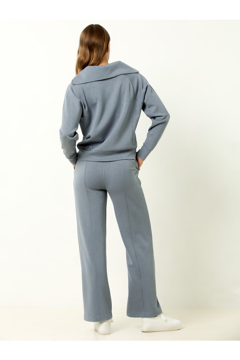 Ultra Soft 1/4 Zip Pullover, Alternate, color, Slate Blue
