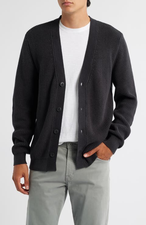 Bay Organic Cotton V-Neck Cardigan