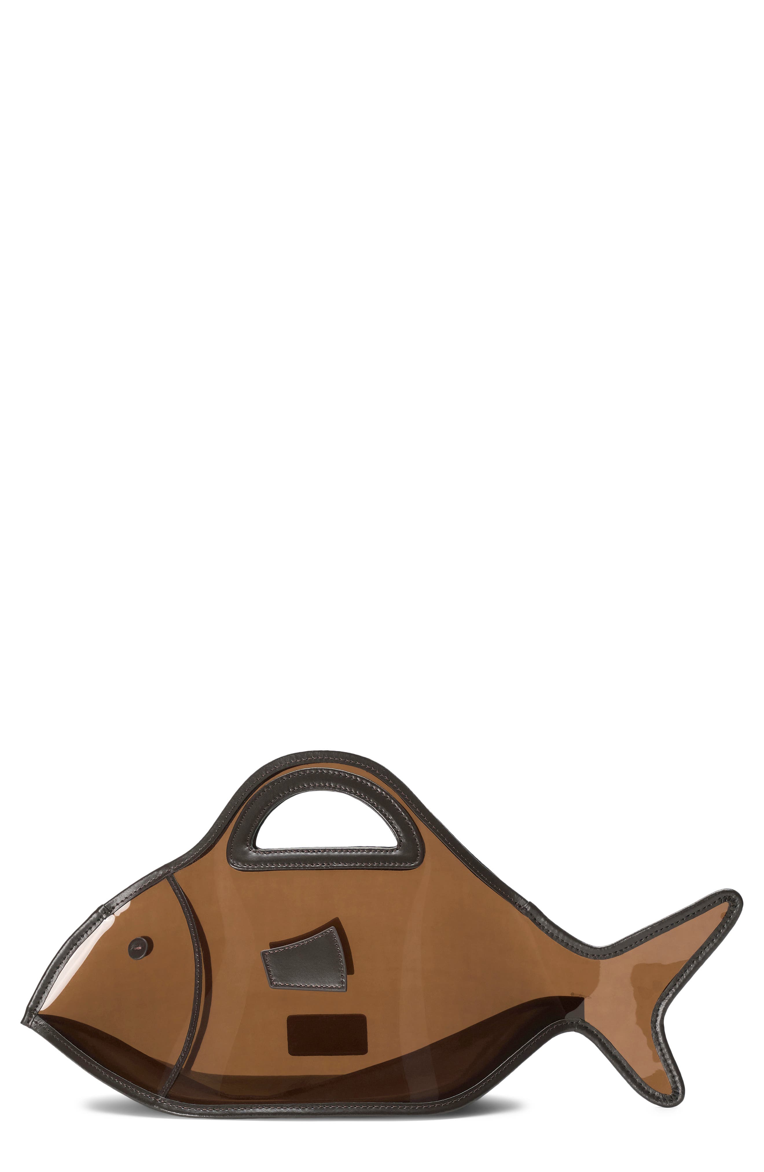 Staud Cleo Fish Bag In Brown