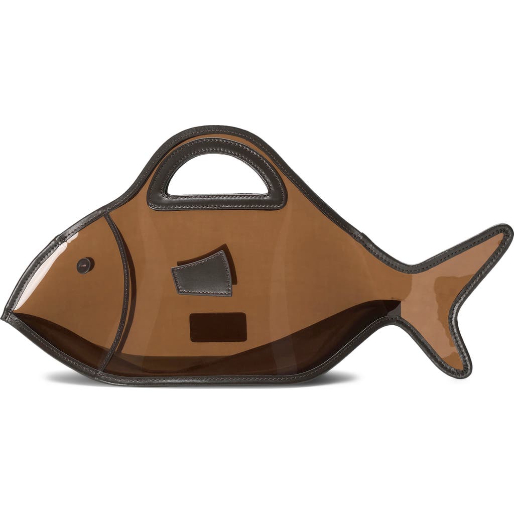 Staud Cleo Fish Bag In Brown
