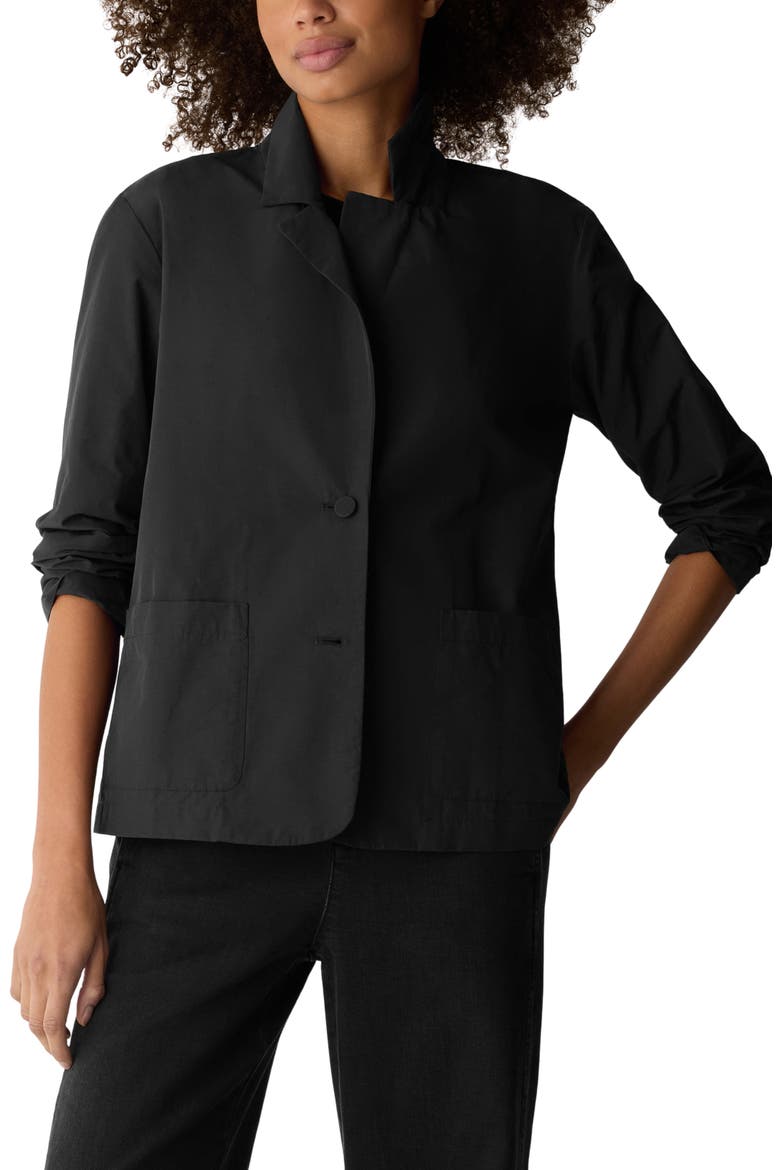 Easy Blazer, Main, color, BLACK