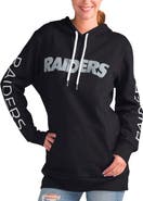 G-III 4HER BY CARL BANKS Women's G-III 4Her by Carl Banks Black Las Vegas Raiders Extra Inning Pullover Hoodie