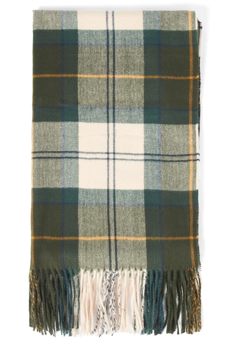 Hailes Tartan Fringe Scarf, Alternate, color, ANCIENT TARTAN