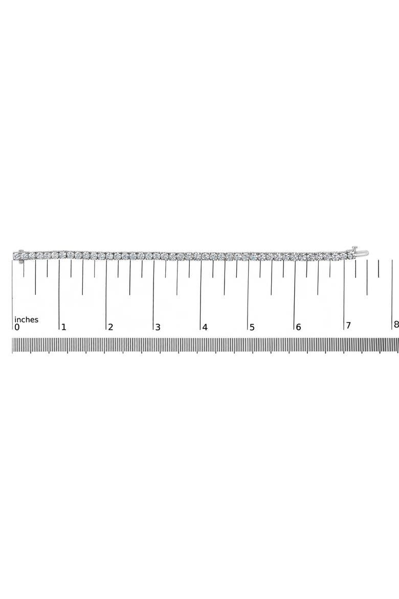 IGI Certified 14K White Gold 11.0 Cttw Lab Grown Diamond Tennis Bracelet, Alternate, color, White Gold