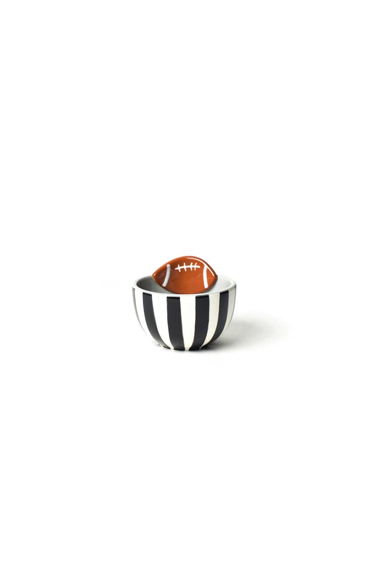 Football Embellishment Bowl, Main, color, Black