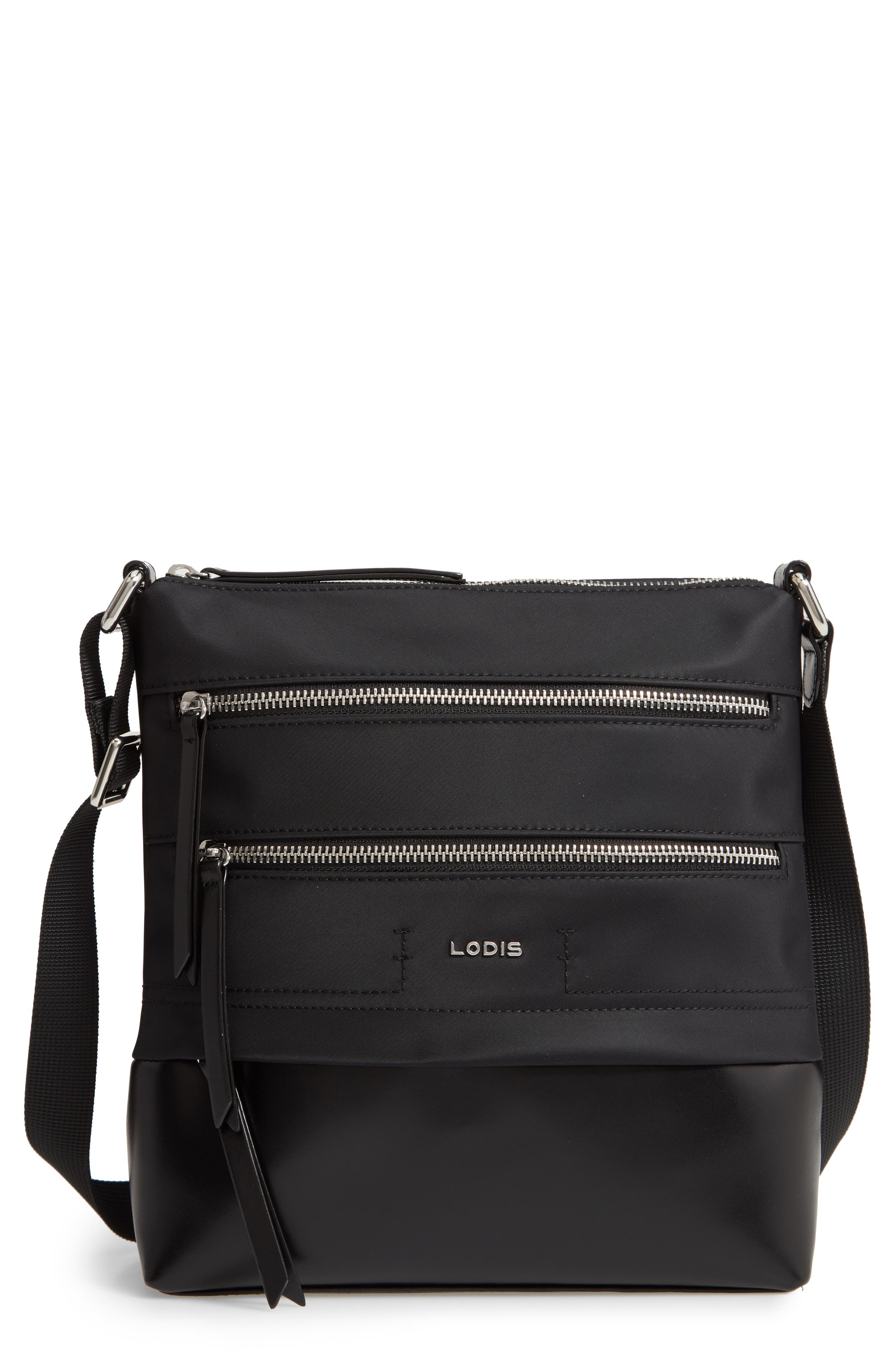 LODIS Los Angeles Wanda Nylon Sport RFID Travel Crossbody Bag, Main, color, 