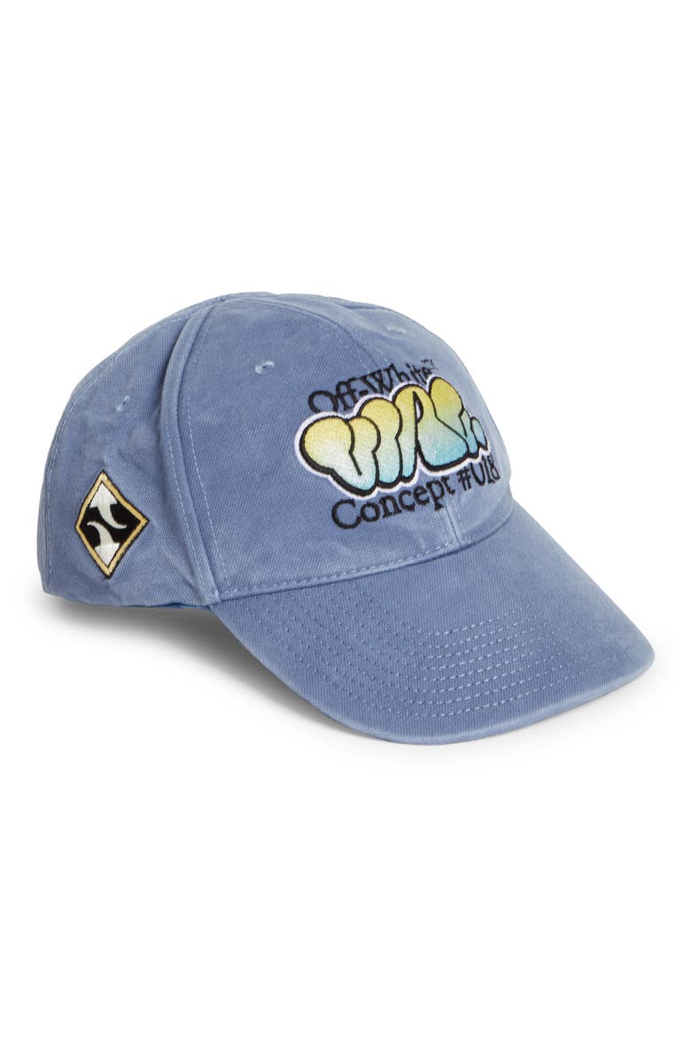 Embroidered Logo Baseball Cap (Nordstrom Exclusive), Main, color, BLUE STONE