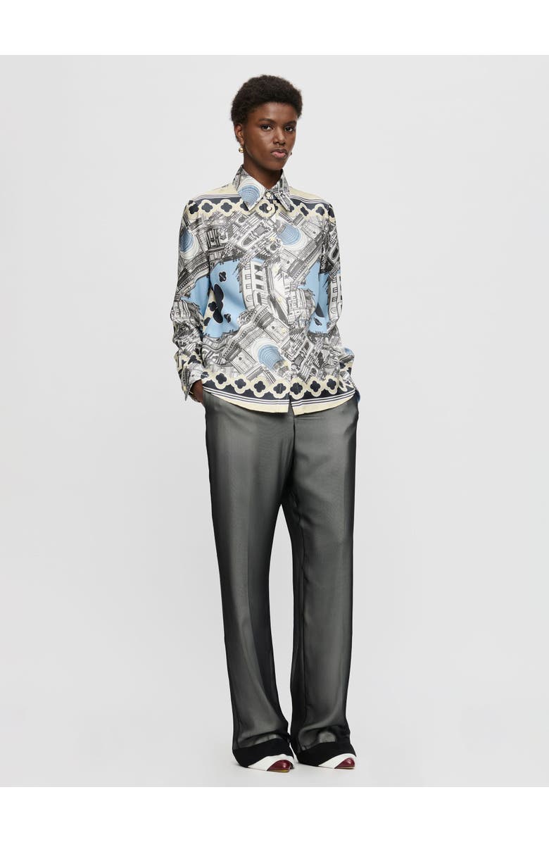 Callas Milano Brooks Classic fit tailored shirt, Alternate, color, Black