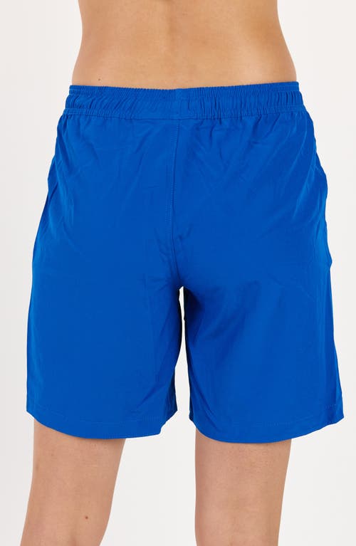 Calypsa 7" Board Shorts In Blue