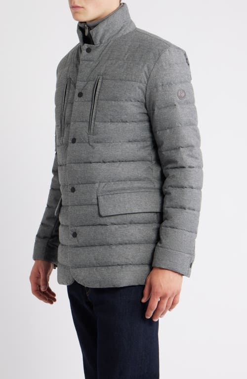 Save The Duck Felipe Water Resistant Quilted Jacket In Gray