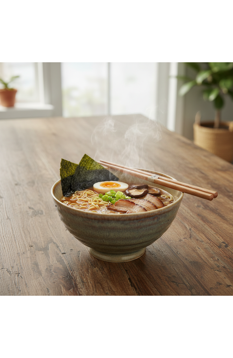 tag Akira Noodle Bowl S/2 Taupe Taupe Stoneware Everyday, Alternate, color, Brown