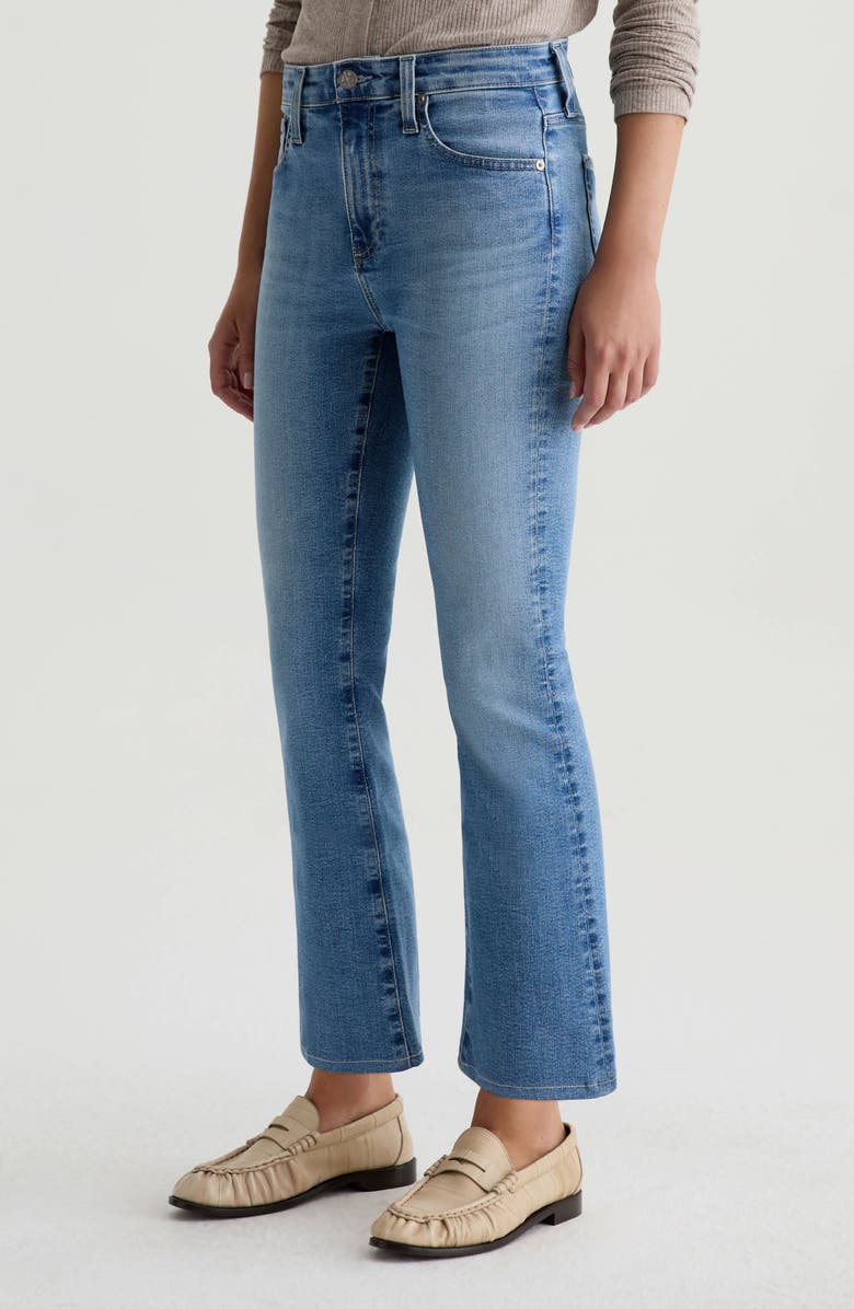 AG Farrah Mid Rise Crop Bootcut Jeans, Alternate, color, 18 Years Smolder