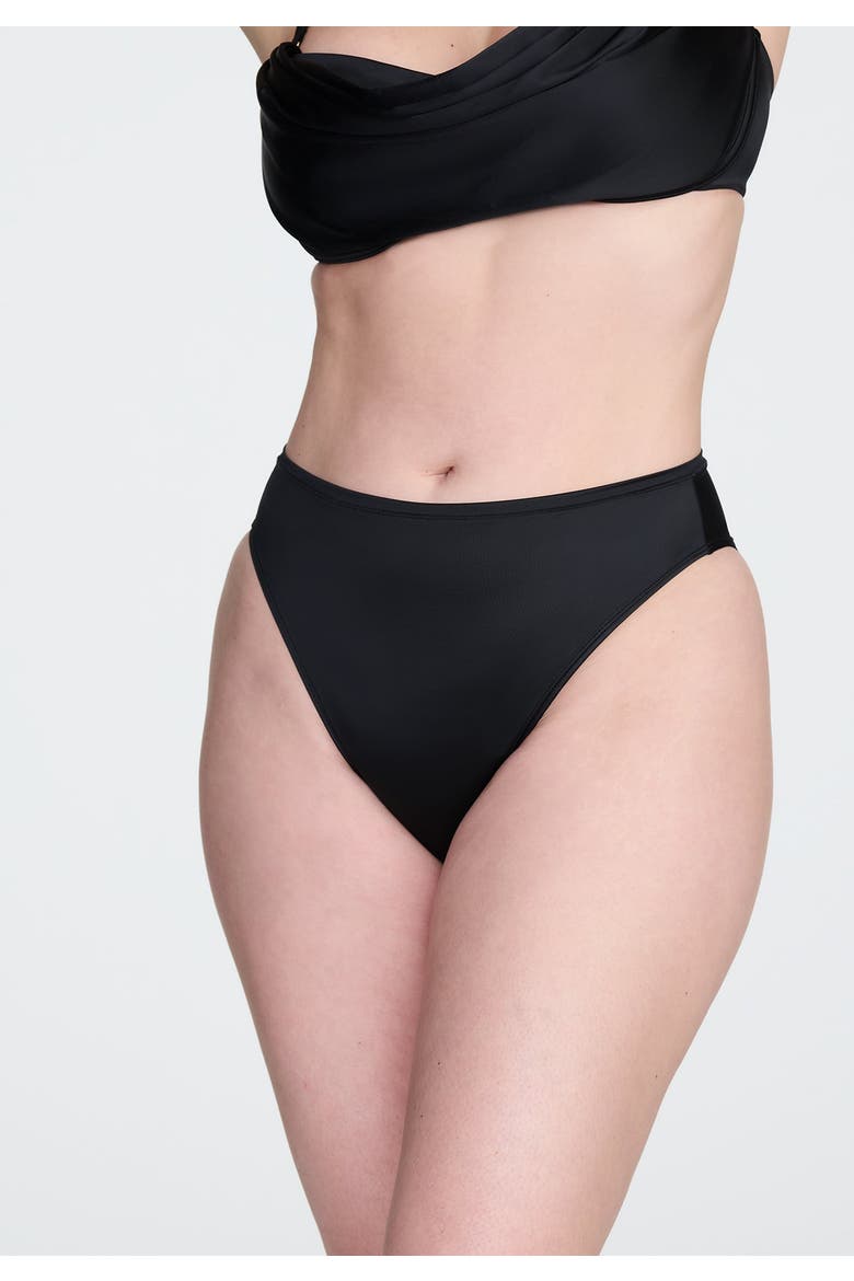 The Highwaist Satin, Alternate, color, BLACK