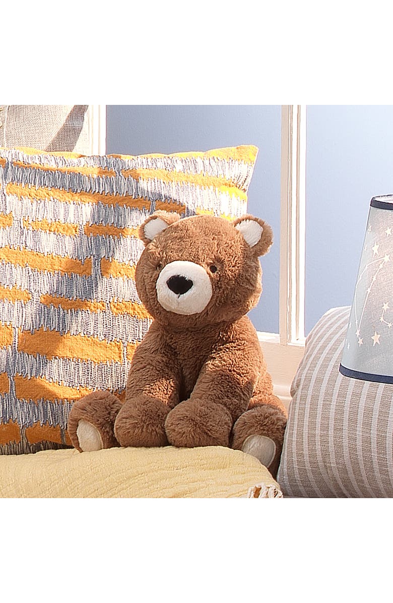 Lambs & Ivy Sierra Sky Plush Bear Stuffed Animal Toy Plushie - Wally, Alternate, color, Brown