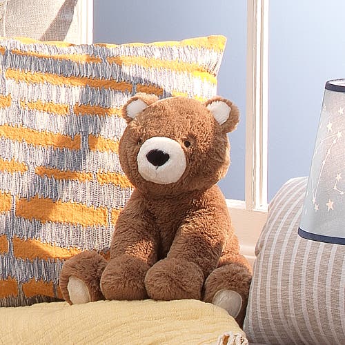 Lambs & Ivy Sierra Sky Plush Bear Stuffed Animal Toy Plushie In Brown