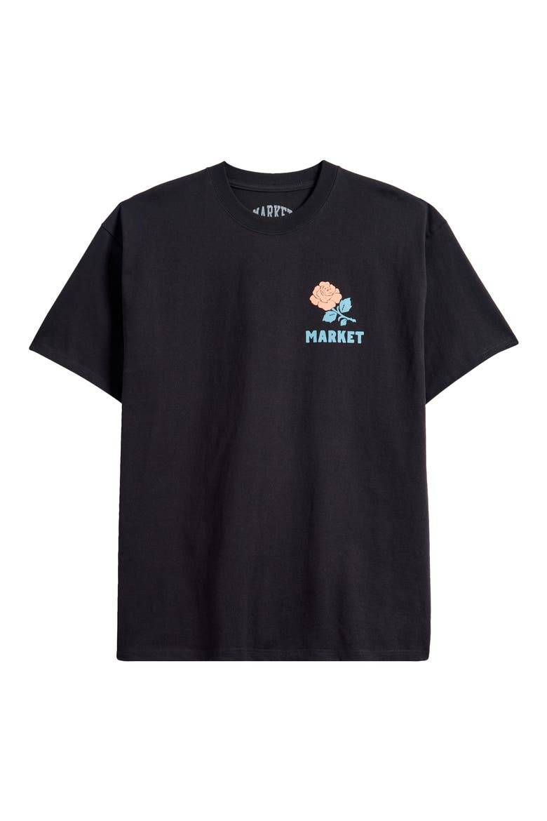Well Wishes Graphic T-Shirt (Nordstrom Exclusive), Alternate, color, BLACK