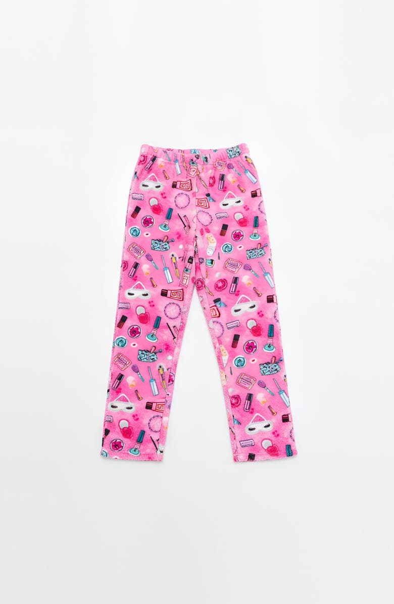 Preppy Goose Plush Slumber Party loungewear pant, Alternate, color, Slumber Party Print