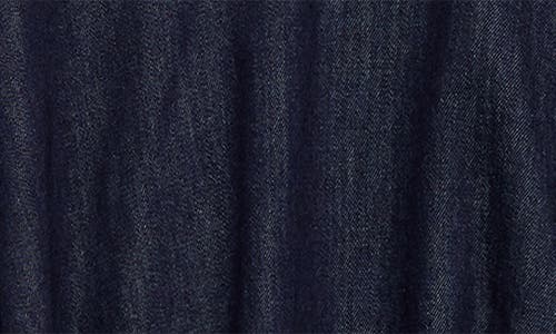 MANGO MANGO BUBBLE HEM DENIM MINISKIRT