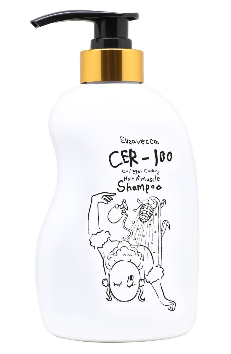 Elizavecca CER-100 Collagen Coating Hair Muscle Shampoo, Main, color, 
