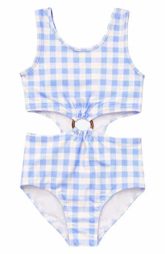 Kids' Ring Cutout One-Piece Swimsuit