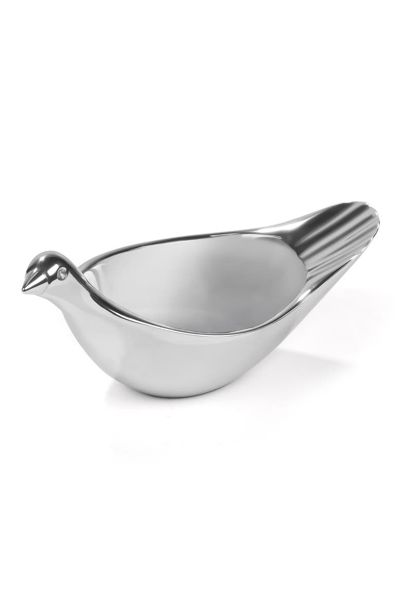 Dove of Peace Bowl, Alternate, color, SILVER