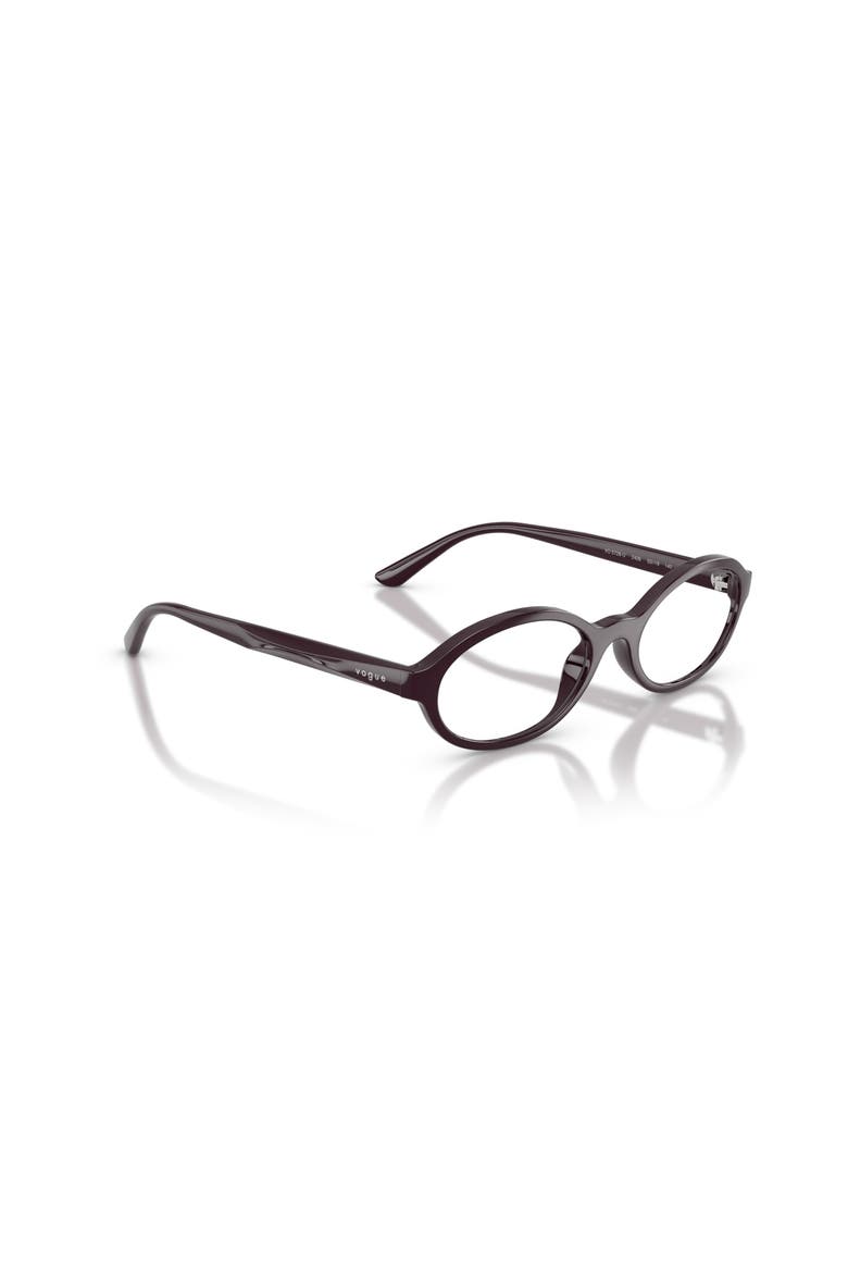 51mm Oval optical glasses, Alternate, color, Violet