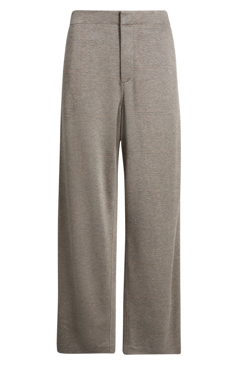 rag & bone Irina Ponte Wide Legs Pants, Alternate, color, Brown Multi
