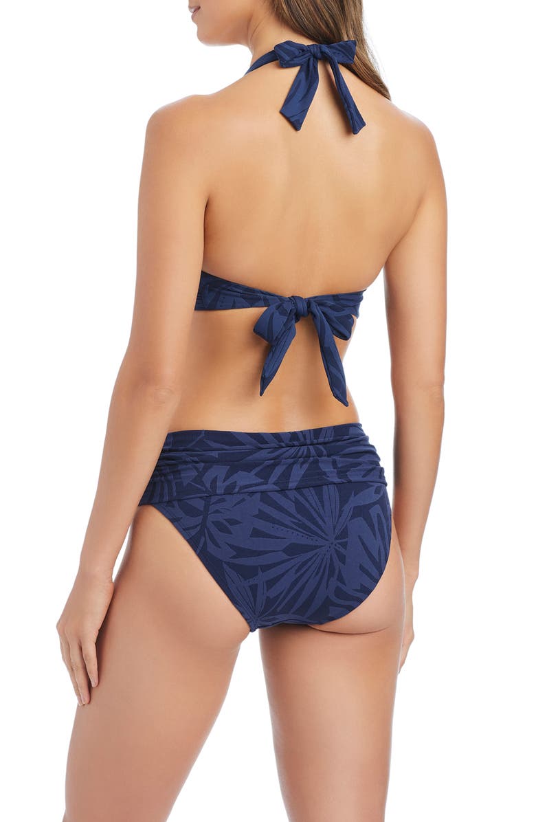 BLEU by Rod Beattie Banded Halter Bikini Top, Alternate, color,