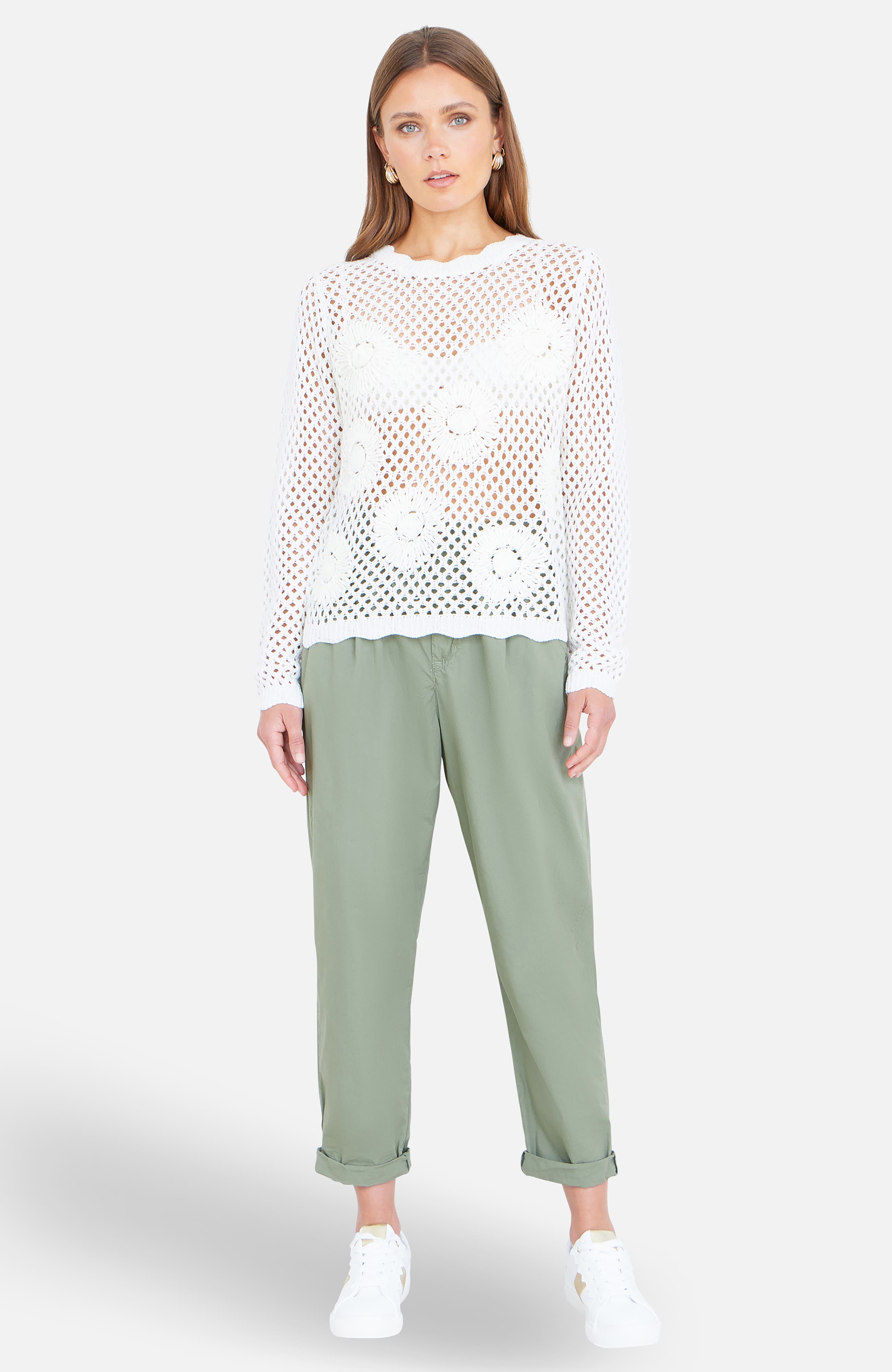 Flower Crochet Jumper - image 2