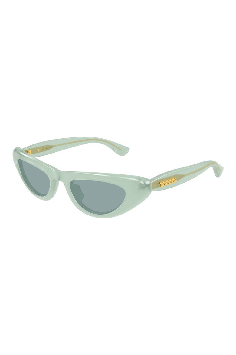 BV1450S Cat Eye Sunglasses, Alternate, color, GREEN