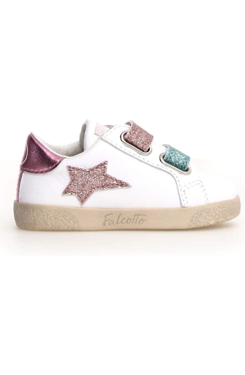 Naturino Kids' Falcotto Alnoite Sneaker, Alternate, color, White-Pink