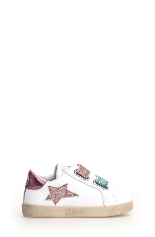 Shop Naturino Kids' Falcotto Alnoite Sneaker In White-pink