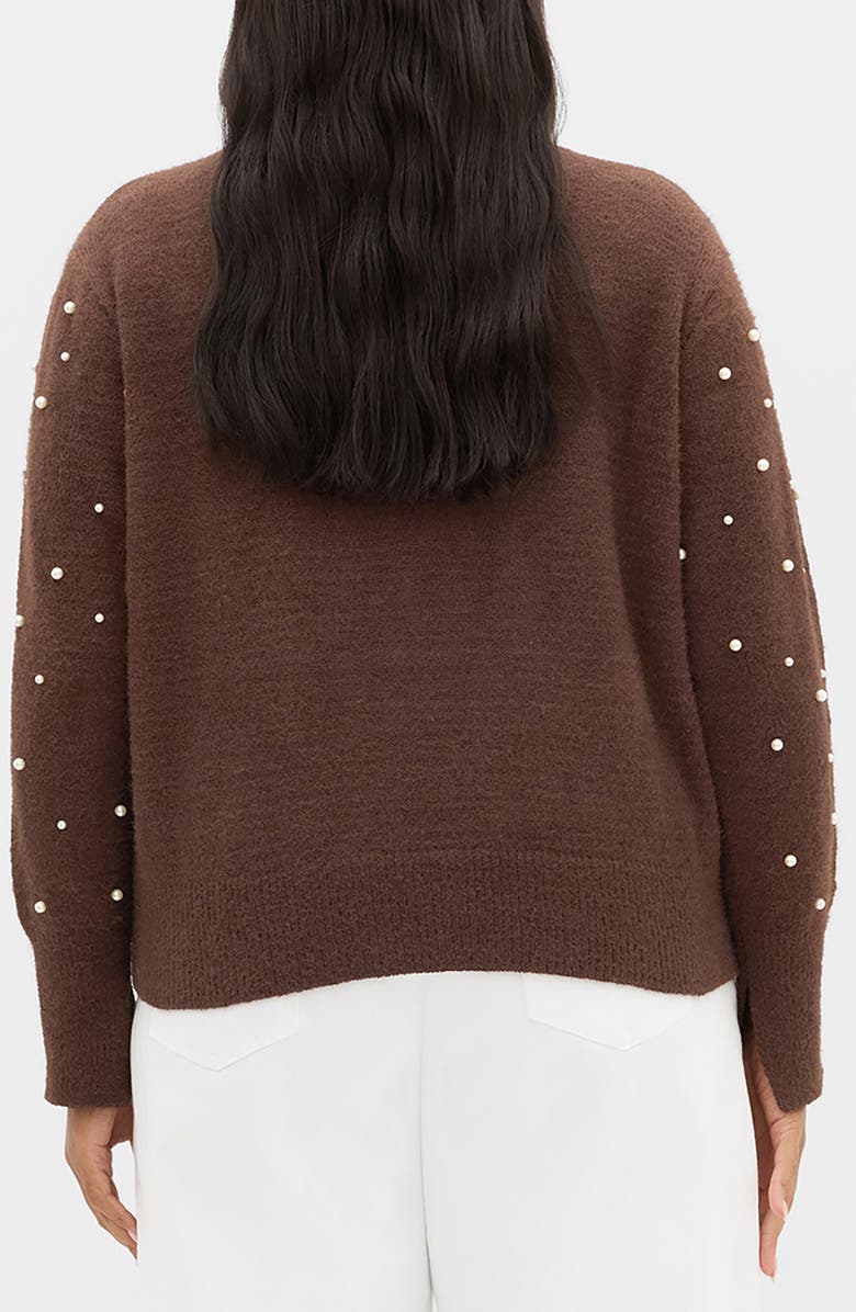 City Chic Pearly Gate Sweater, Alternate, color,