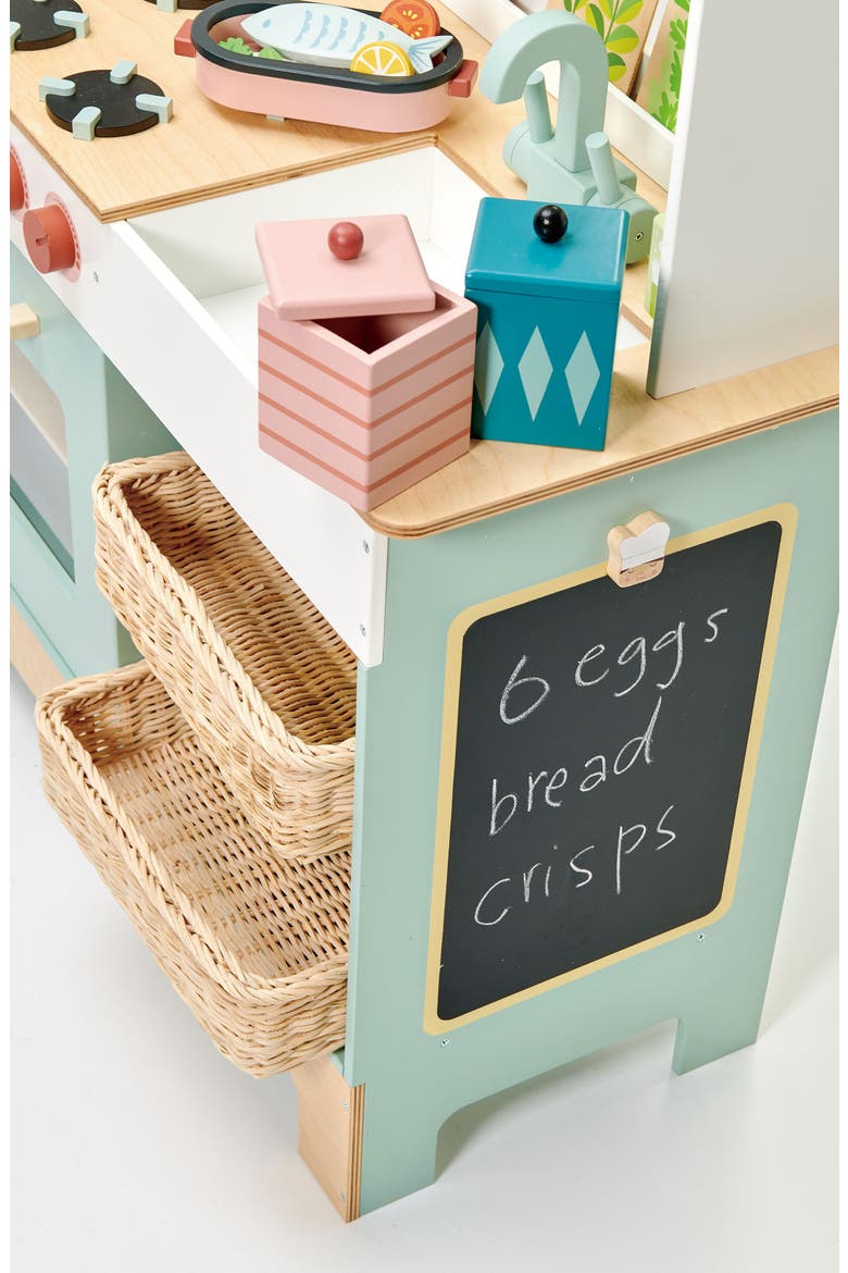 Mini Chef Wooden Kitchen Range Playset, Alternate, color, MULTI
