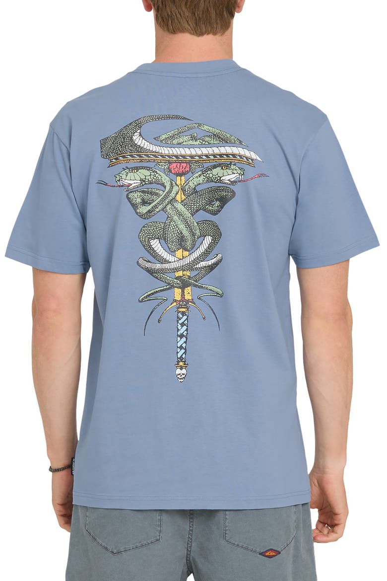 Serpents Short Sleeve Graphic T-Shirt, Alternate, color, INFINITY