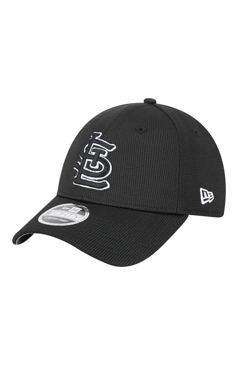 New Era Men's New Era Black St. Louis Cardinals Pivot 9FORTY Adjustable Hat, Main, color,