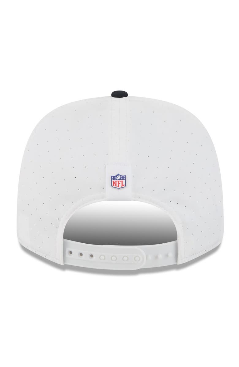 New Era Men's New Era White/Navy Houston Texans 2025 NFL Training Camp 9SEVENTY Adjustable Hat, Alternate, color, White