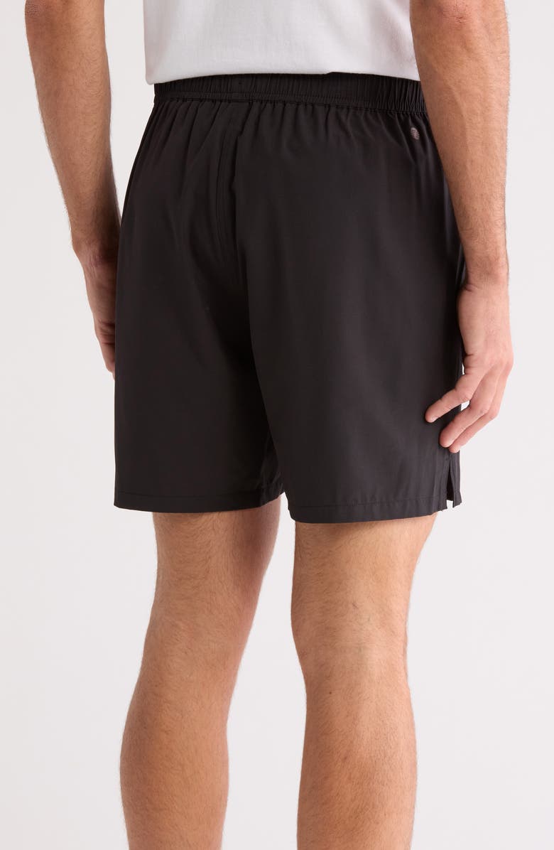 Z by Zella Sprint 7-Inch Performance Shorts, Alternate, color, Black